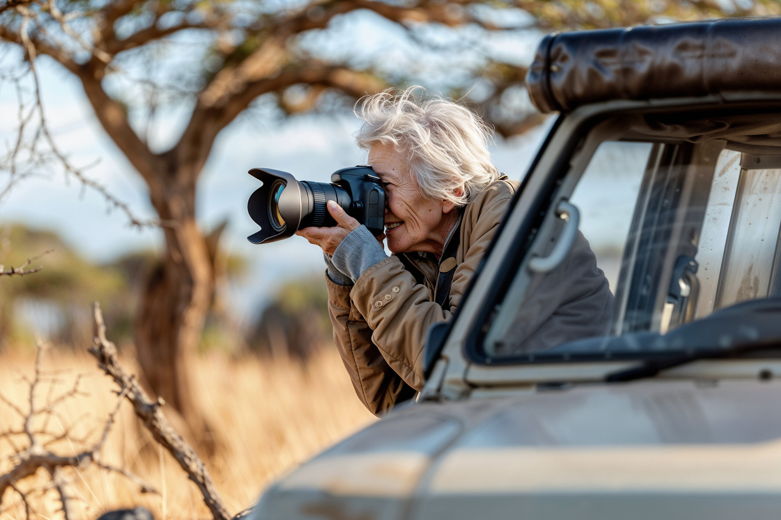 old-woman-celebrating-world-photography-day